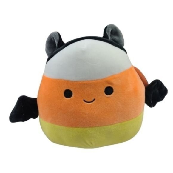 Squishmallow Delie Candy Corn Bat Stuff Plush Halloween Collection - Picture 1 of 7